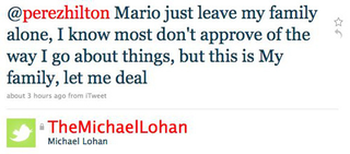 Illustration for article titled Michael Lohan Takes His Crusade To Save Lindsay To Twitter